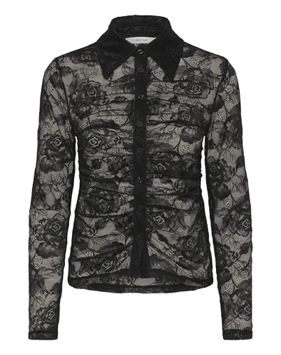 Gestuz - GZLeala Bluse - Black
